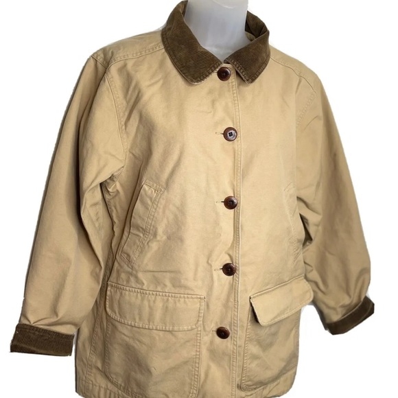 L.L. Bean Jackets & Coats Vintage Womens Medium Ll Bean Canvas